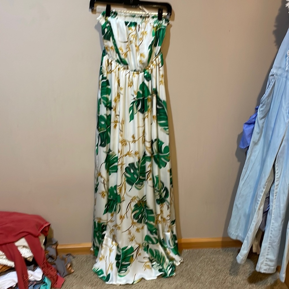 Webster Miami x Target sz M strapless sundress